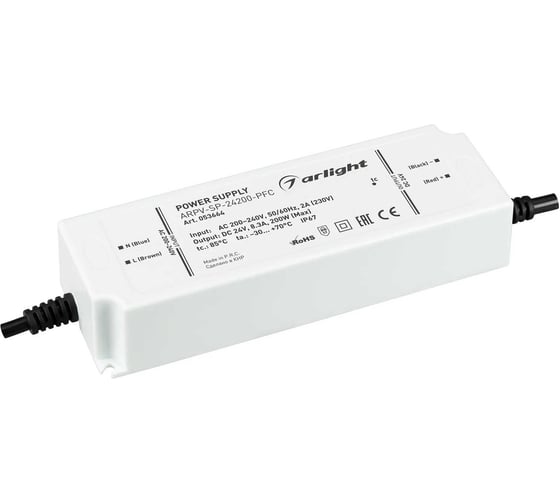 Изображение товара Блок питания Arlight ARPV-SP-24200-PFC 1шт 053664