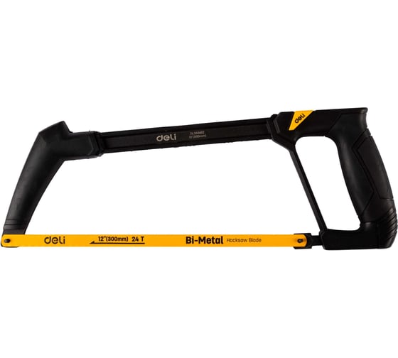 Изображение товара Ножовка по металлу, дереву, пластику Deli 300мм DL353812 биметаллическое пильное полотно 180104