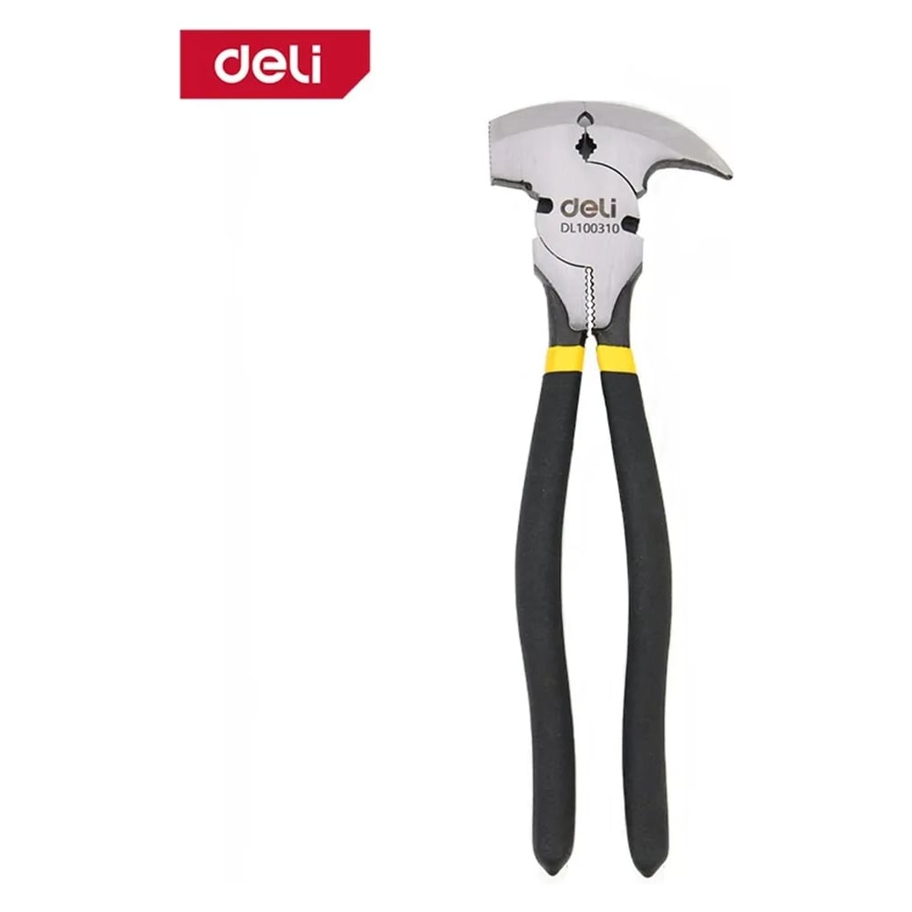 Изображение товара Плоскогубцы для проволочных заграждений Deli 5-в-1 DL100310 280мм профессиональные многофункциональ