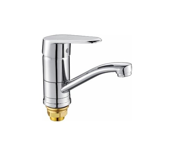 Изображение товара Смеситель для кухни Potato с коротким изливом, крепление гайка P4509-2