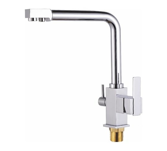 Изображение товара Смеситель для кухни Potato с краном для питьевой воды, крепление гайка P910