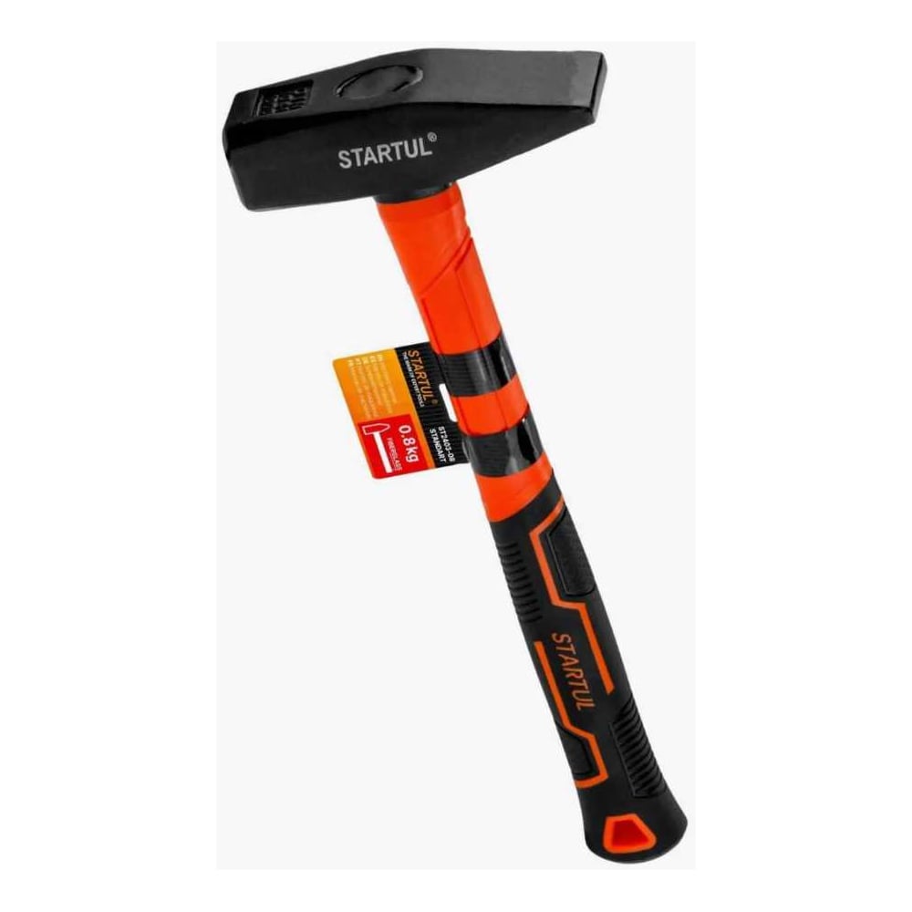 Изображение товара Молоток STARTUL 0,8кг с фиберглассовой рукояткой STANDART ST2403-08
