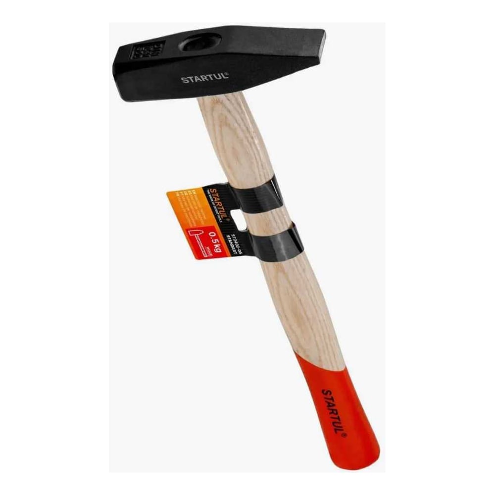 Изображение товара Молоток STARTUL 1,0кг с деревянной рукояткой ST2402-10