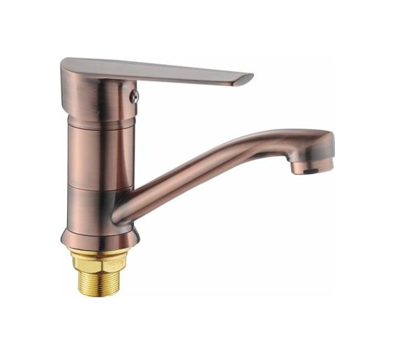 Изображение товара Смеситель для кухни Potato с коротким изливом, крепление гайка P45227-3