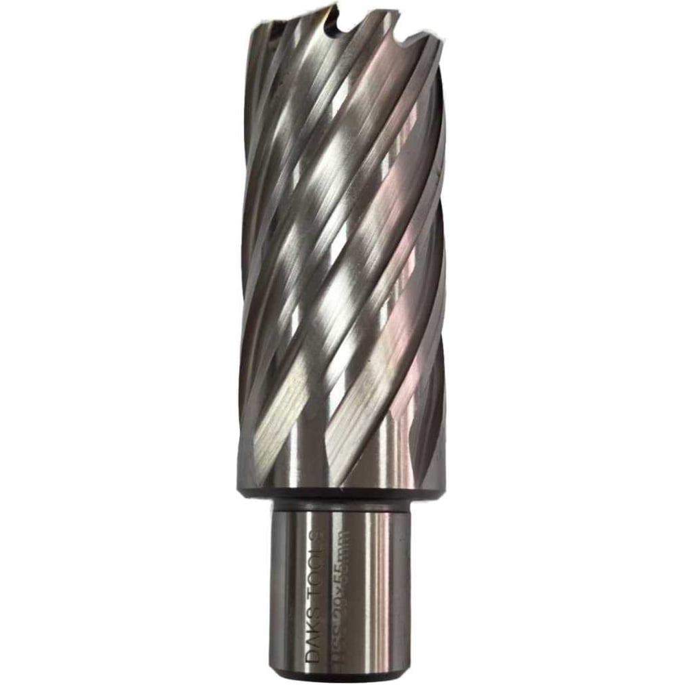 Изображение товара Сверло корончатое DAKSTOOLS 29мм 55мм для отверстий из быстрорежущей стали