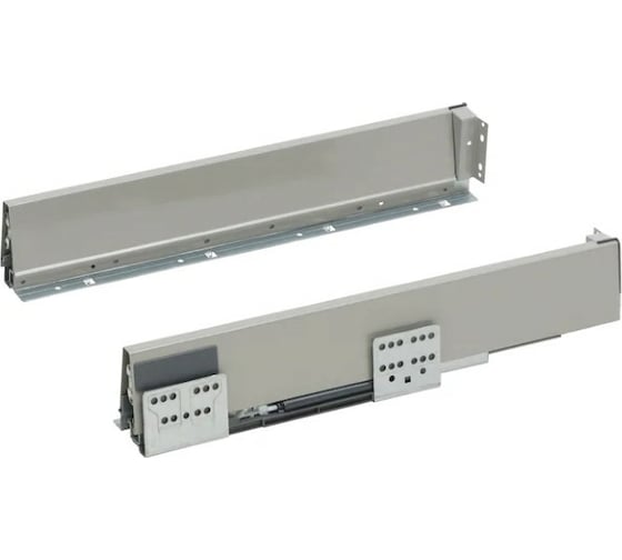 Изображение товара Ящик WURTH Slidebox с доводчиком высота 84 мм, длина 450 мм полное выдвижение серый 0684318105961 1