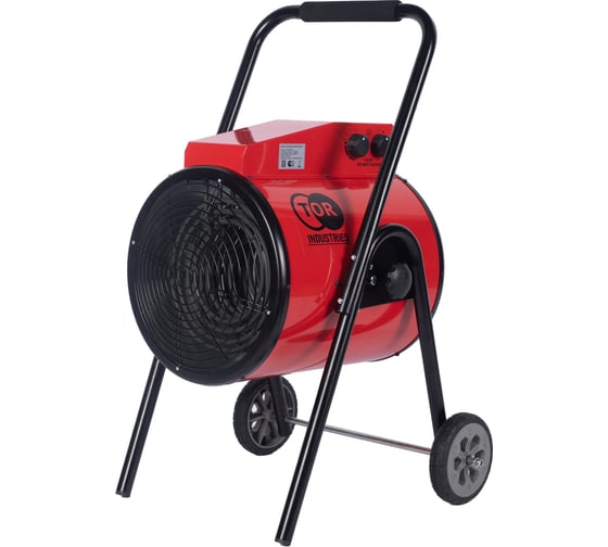 Изображение товара Электрическая тепловая пушка TOR BJE-F15 15 кВт 380В ТЭН из нержавеющей стали 1020616