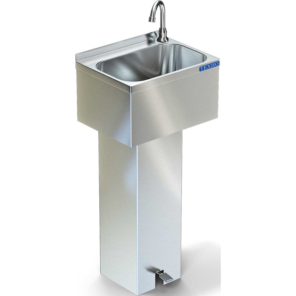 Изображение товара Рукомойник ножной ВМ-12/302 из нержавеющей стали для промышленных нужд