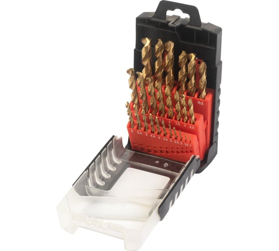 Изображение товара Набор сверл по металлу SKOLE (SM15) M2 Co 25 шт SM15-654225