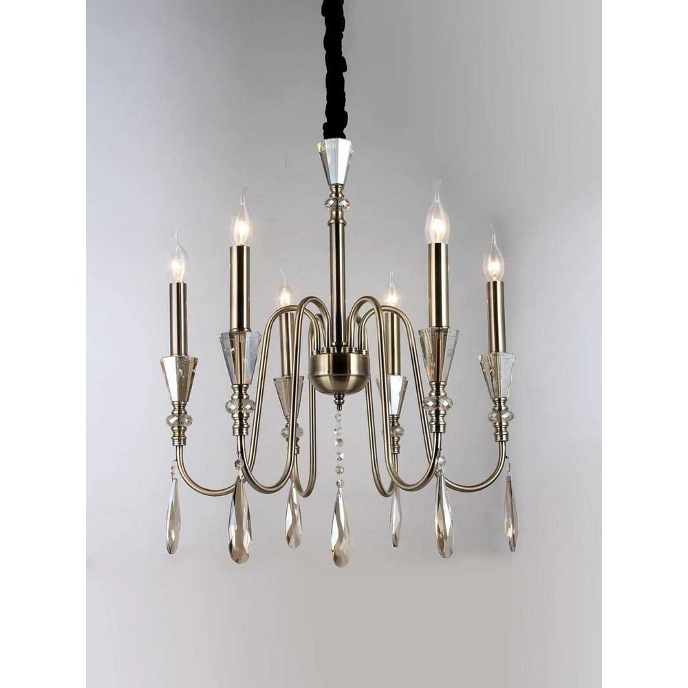 Изображение товара Подвесная люстра Мелодия Света PL3714-8 AB 000067379