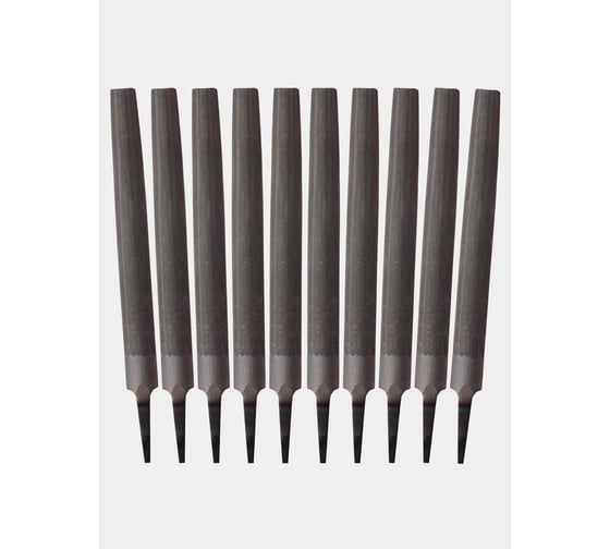 Изображение товара Напильник полукруглый РОСИНСТРУМЕНТ 10 шт, 150 мм №3 838153UP