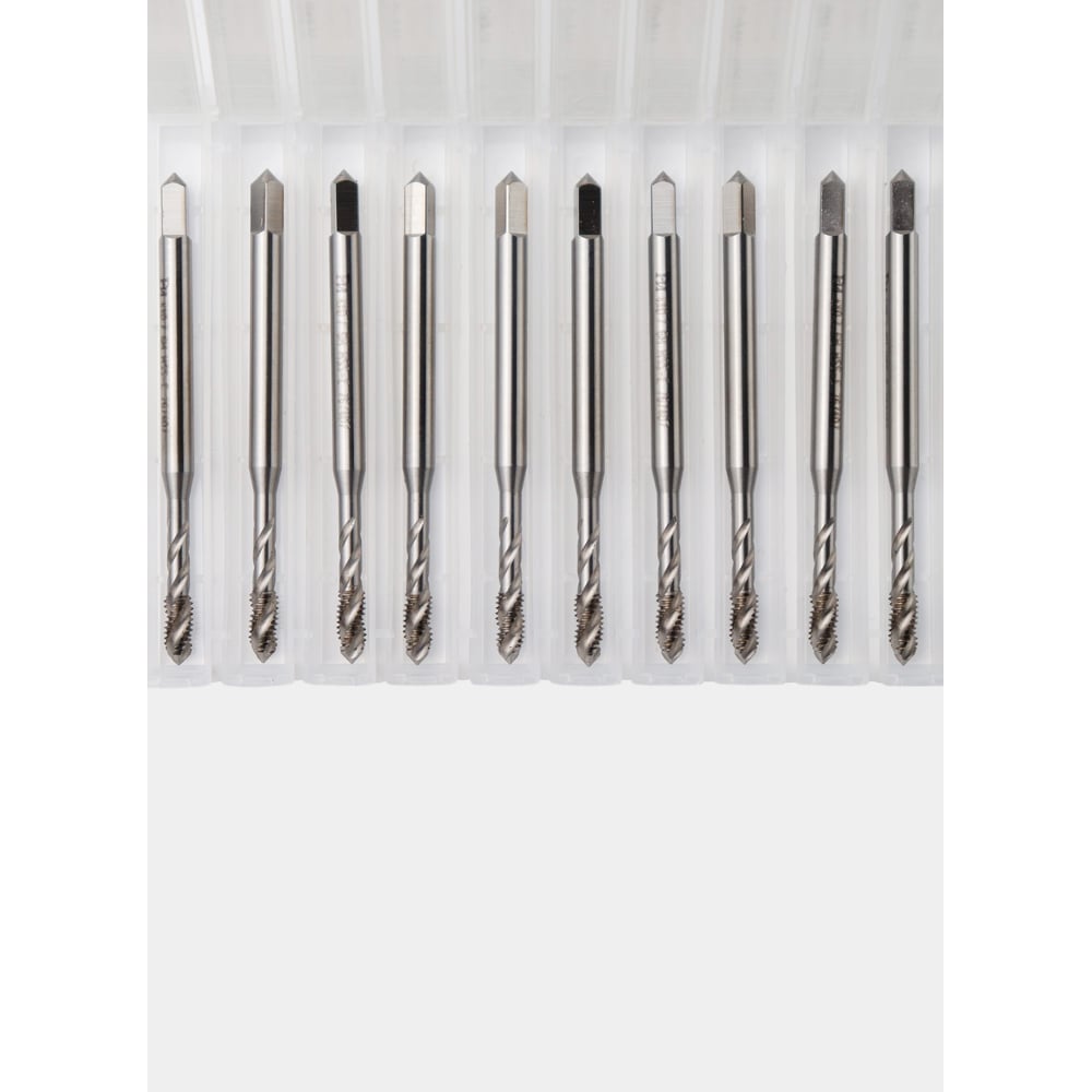 Изображение товара Метчик глухой М 4x0.7 HSS 10 шт РОСИНСТРУМЕНТ