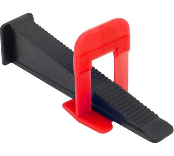 Изображение товара Система выравнивания плитки БСС (СВП) Ворота 1.5мм, зажим 200шт, клинья 100шт 4678596147100