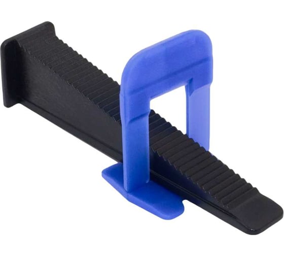 Изображение товара Система выравнивания плитки БСС (СВП) Ворота 1мм, зажим 200шт, клинья 100шт 4678596147094