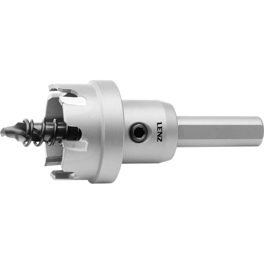 Изображение товара Коронка с твердосплавными напайками LENZ 32 мм для металла