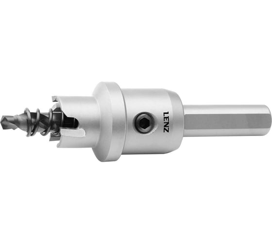Изображение товара Коронка с твердосплавными напайками LENZ 8x5 мм, трехгранный хвостовик LZCP-018