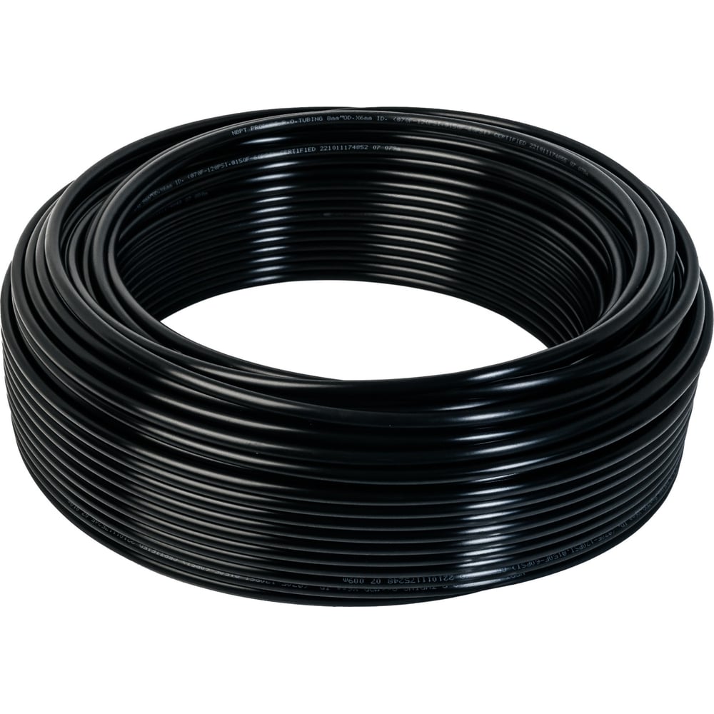 Изображение товара Пневматическая полиэтиленовая трубка NBPT PE 4-2.5-50м черная