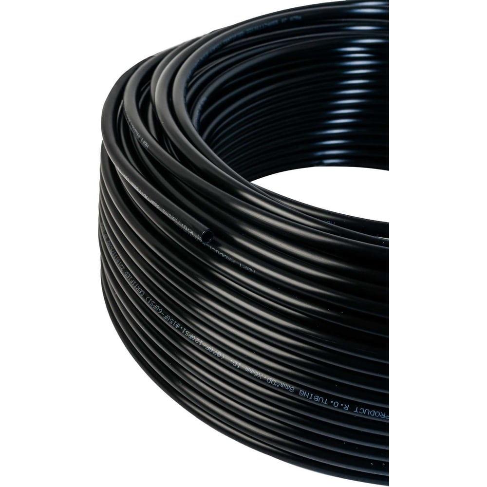 Изображение товара Трубка пневматическая полиэтиленовая NBPT PE 4-2.5-50м (черн.) 87175
