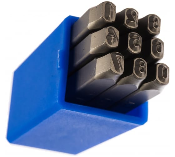 Изображение товара Цифровое клеймо ИНСТУЛС № 5 стальное HRC 50-55 00001583059