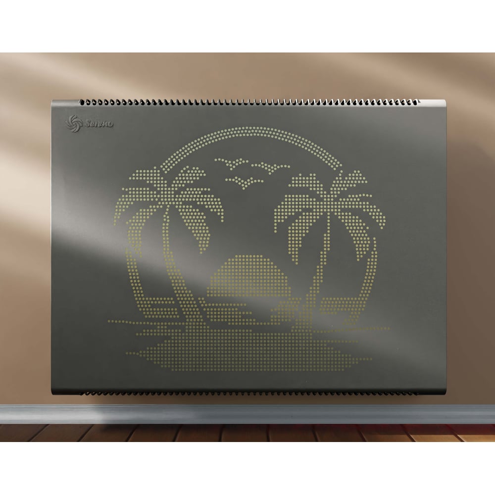 Изображение товара Дизайн-радиатор Sereno SLK-SBP-500-850-7039-OSTROV-ZOL для отопления до 18 м²