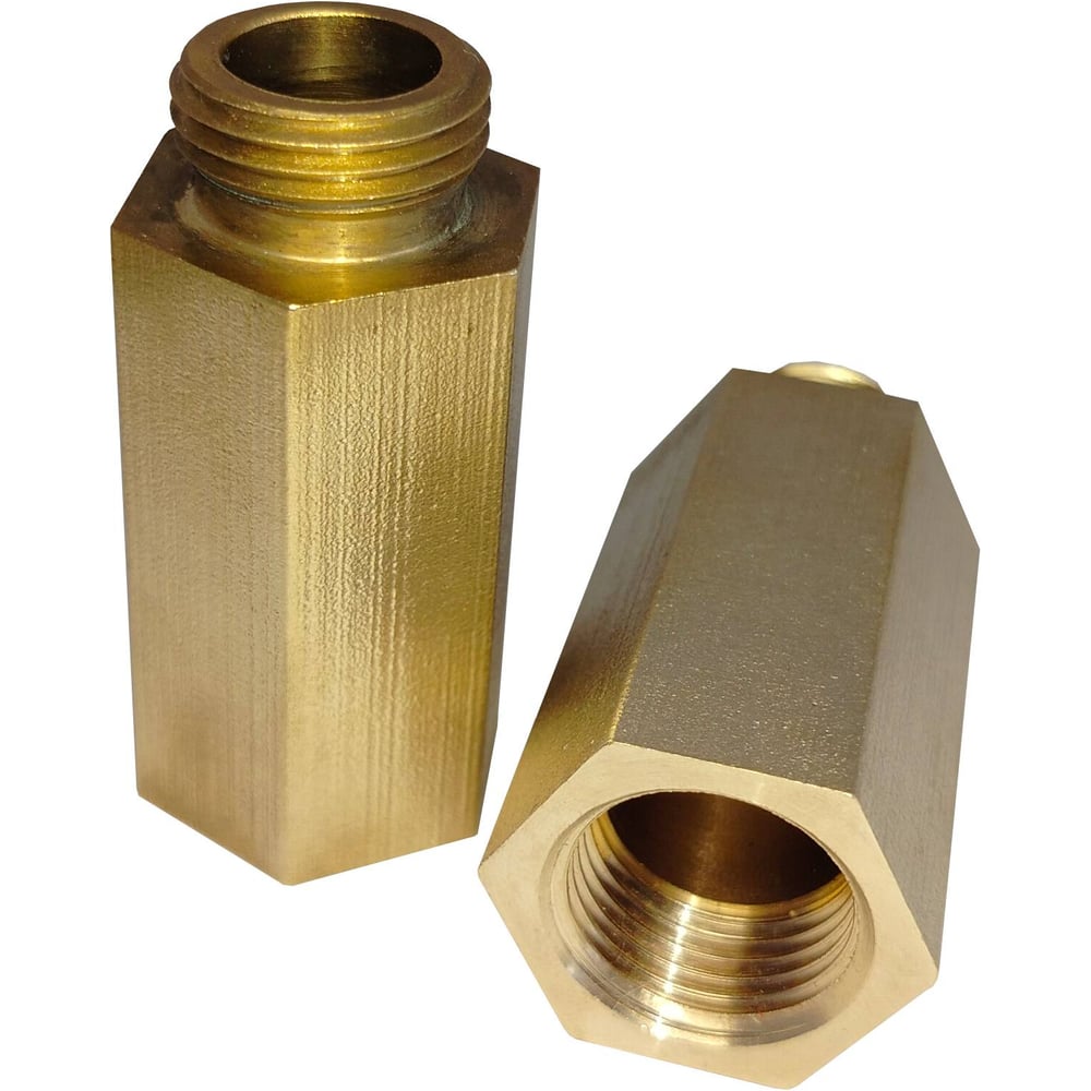 Изображение товара Соединитель Апогей DN15 ВН L=70 312067 профессиональный латунный фитинг