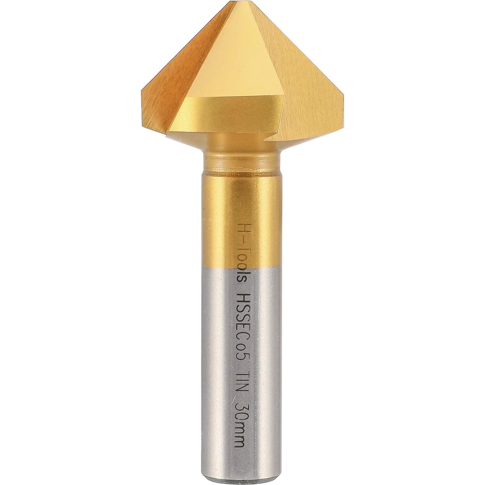 Изображение товара Зенковка H-Tools 90градусов 30.0мм HSSE-Co5 TiN 3z L-71мм 795300EHT