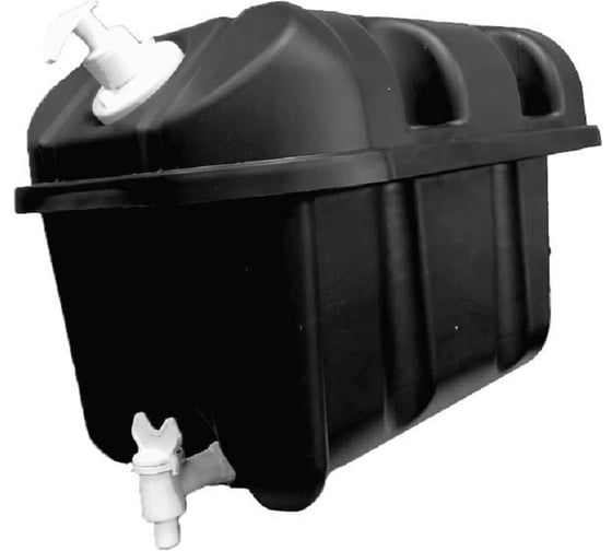 Изображение товара Бак для воды HAYAT HYT015PP 15 л, PP, с краном и дозатором мыла, пластик 10042400350