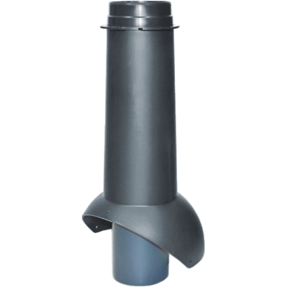 Изображение товара Выход канализации KROVENT Pipe-VT 110 черный полипропилен