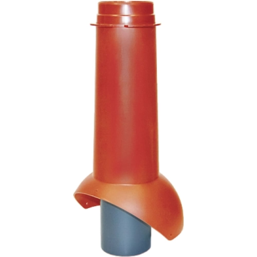 Изображение товара Выход канализации KROVENT Pipe-VT 110 красный 097560 - универсальный канализационный выпуск для кро
