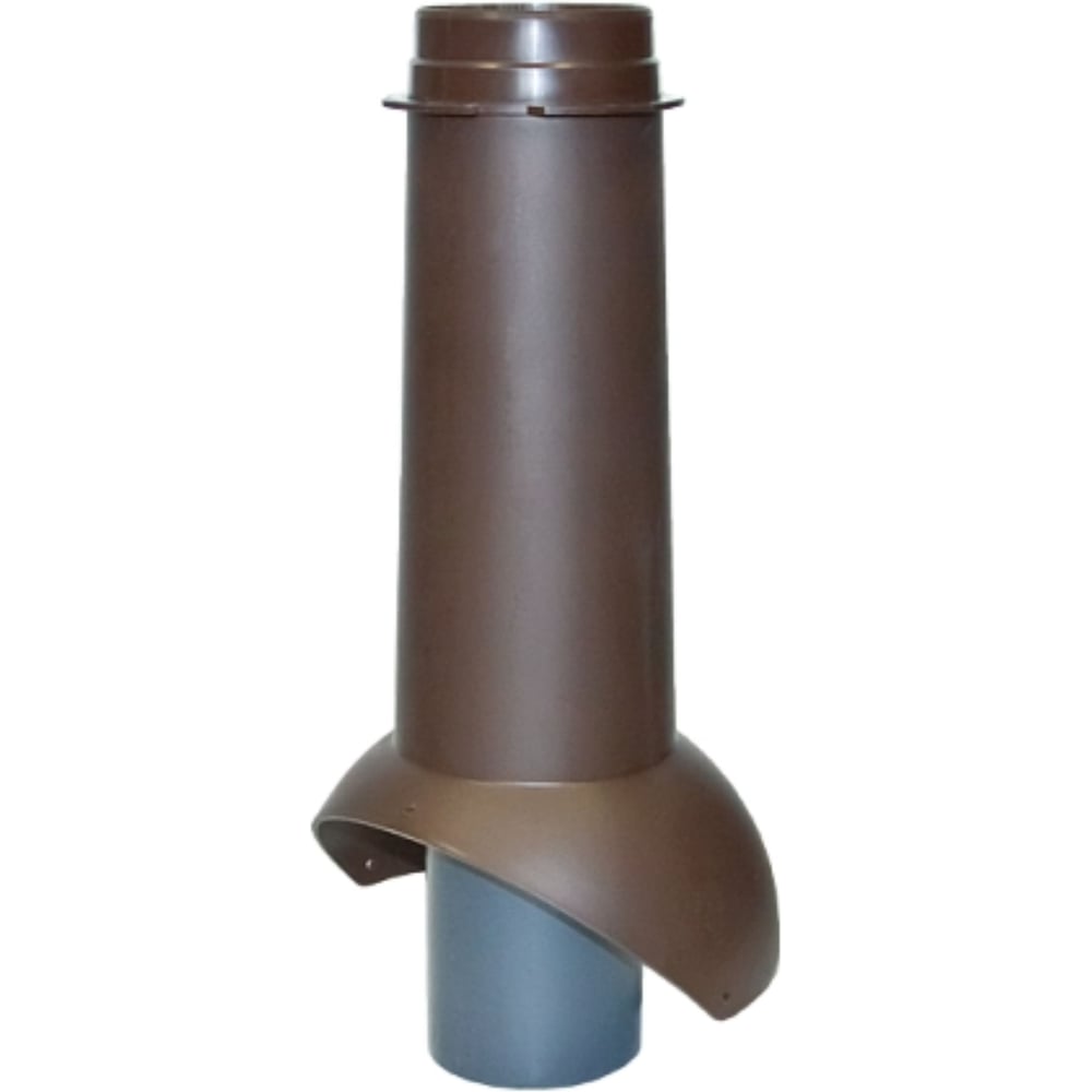 Изображение товара Выход канализации KROVENT Pipe-VT 110 коричневый универсальный 100 мм 450 мм