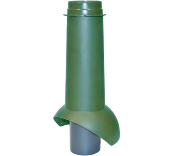 Изображение товара Выход канализации KROVENT Pipe-VT 110 ИЗ зеленый 097561