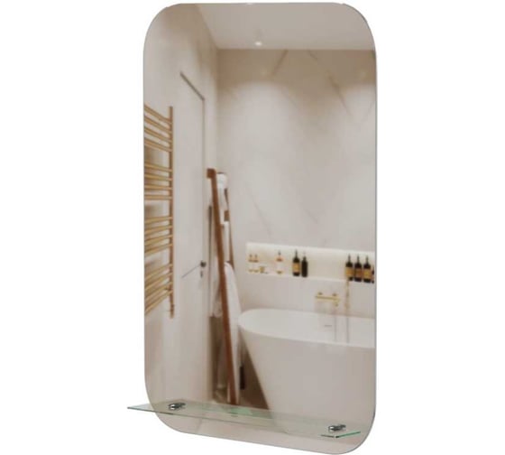 Изображение товара Зеркало MIXLINE Адель 550x800 ШВ с полкой 555932