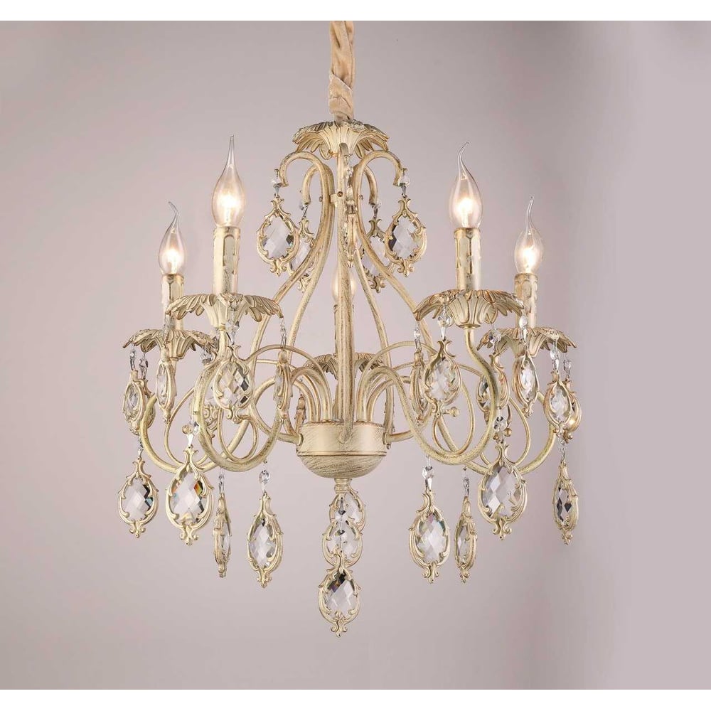 Изображение товара Подвесная люстра Мелодия Света PL3793-6 BG+GD Минимализм 6 ламп Д/площадь 18м²