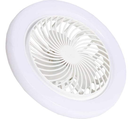 Изображение товара Вентилятор с подсветкой Фарлайт E27 32 Вт с 3 ССТ 2700/4000/6500K c ПУ в комплекте FAR000325