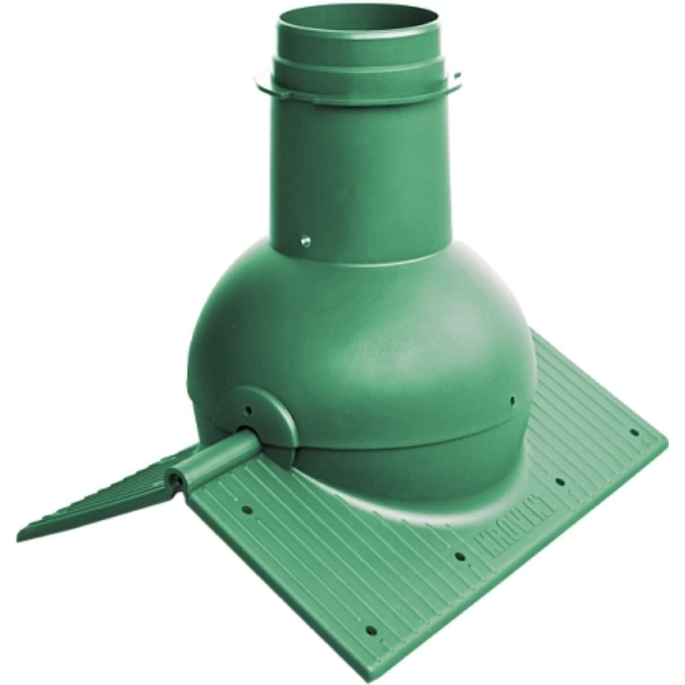 Изображение товара Элемент коньковый KROVENT Pipe-Cone зеленый 097543 для скатной крыши
