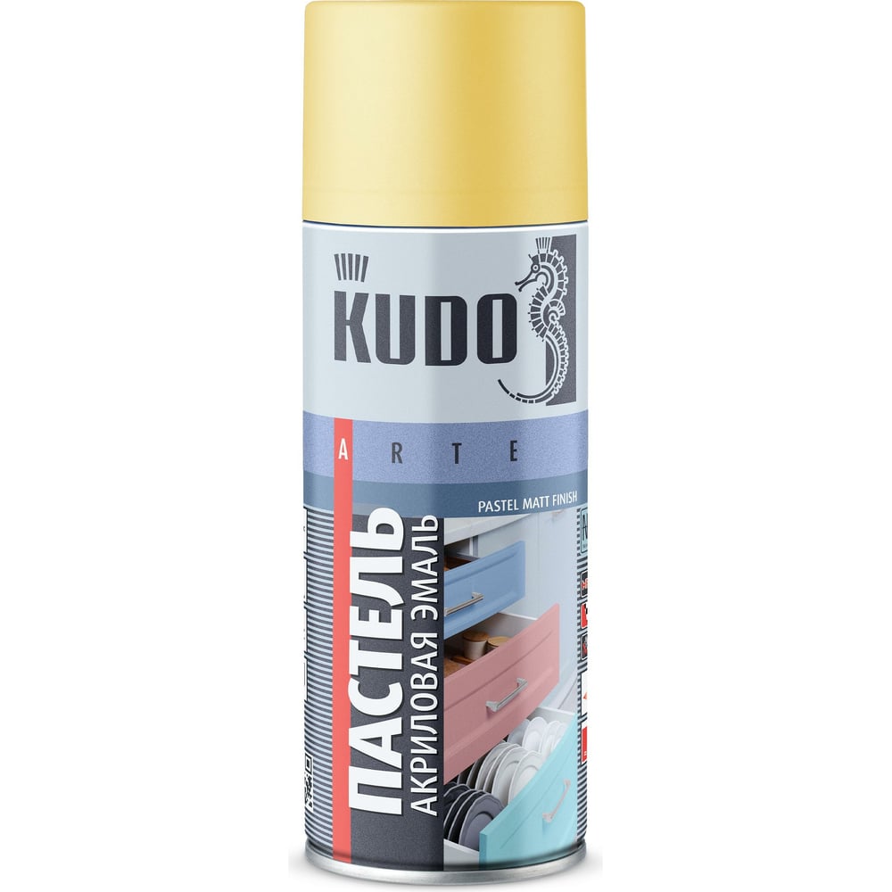 Акриловая эмаль KUDO эмаль для двигателя kudo