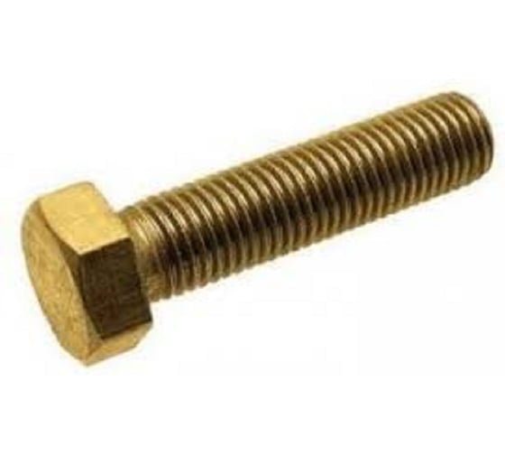 Изображение товара Болт Metiz-A2 DIN 933 M10x25 мм Латунь, с шестигр. гол. 2 шт. 933LT1025 2