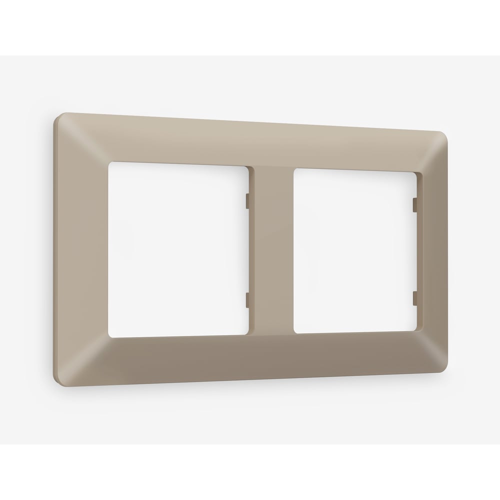 Изображение товара Рамка на 2 поста Ambrella Volt ALFA Line AF110362 для кабельных систем