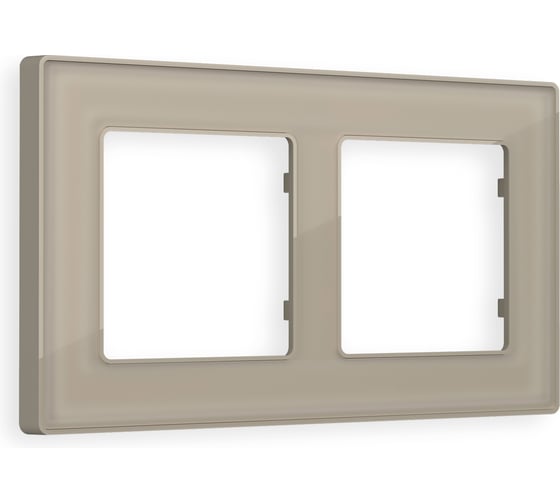 Изображение товара Рамка на 2 поста Ambrella Volt ALFA Arctic AF580362