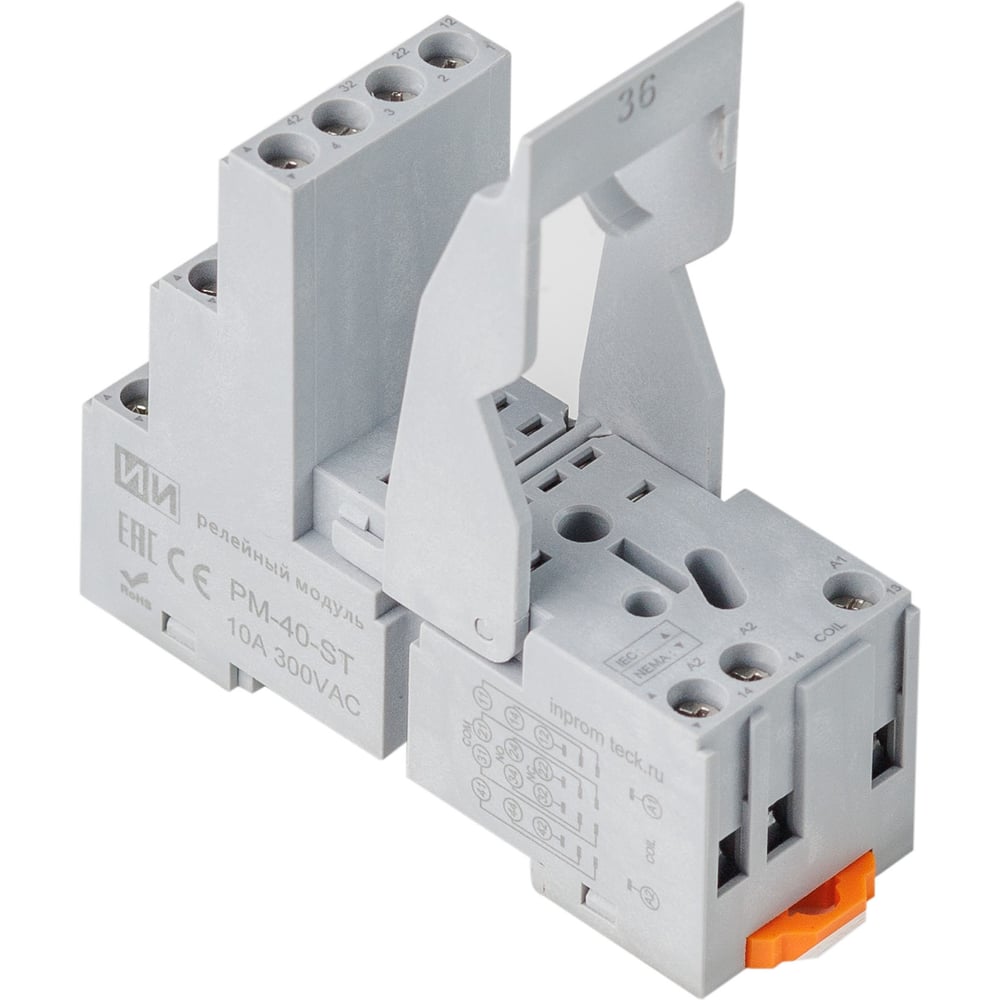 Изображение товара Реле для автоматизации Инпром Инновации PM-40-ST монтаж на DIN-рейку