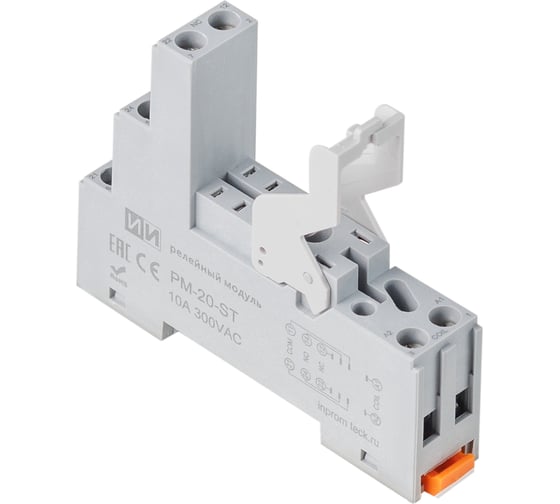 Изображение товара Розетка для реле Инпром Инновации PM-20-ST релейный модуль rm10676