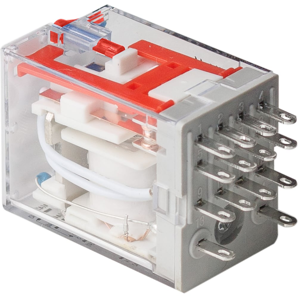 Изображение товара Промежуточное реле Инпром Инновации PR-43-220-4С 220В 4 контакта