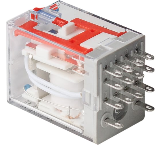 Изображение товара Промежуточное реле Инпром Инновации PR-43-220-4С, 220В 4 контакта pr10293