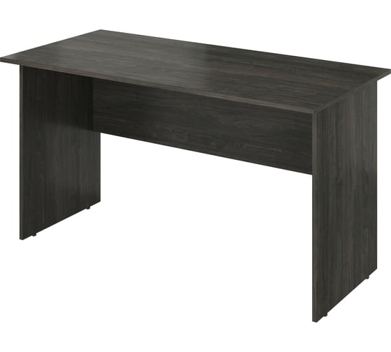 Изображение товара Стол рабочий Монолит Канцлер 1380х650х750 Дерево карбон12 КЦ02.12