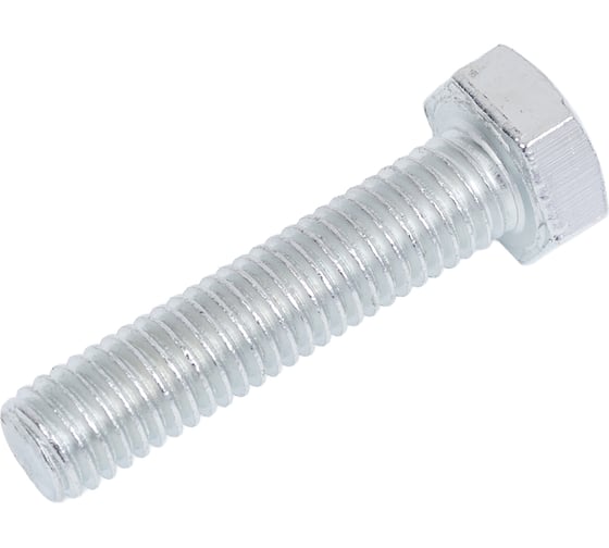Изображение товара Болт ЦММ DIN 933, 8x35, оцинкованный, с полной резьбой, 100шт/~1,645 кг 0Т-00003293
