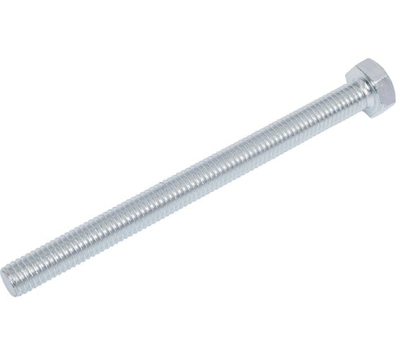 Изображение товара Болт ЦММ DIN 933, 8x100, оцинкованный, с полной резьбой, 50шт/~1,813 кг 0Т-00006305