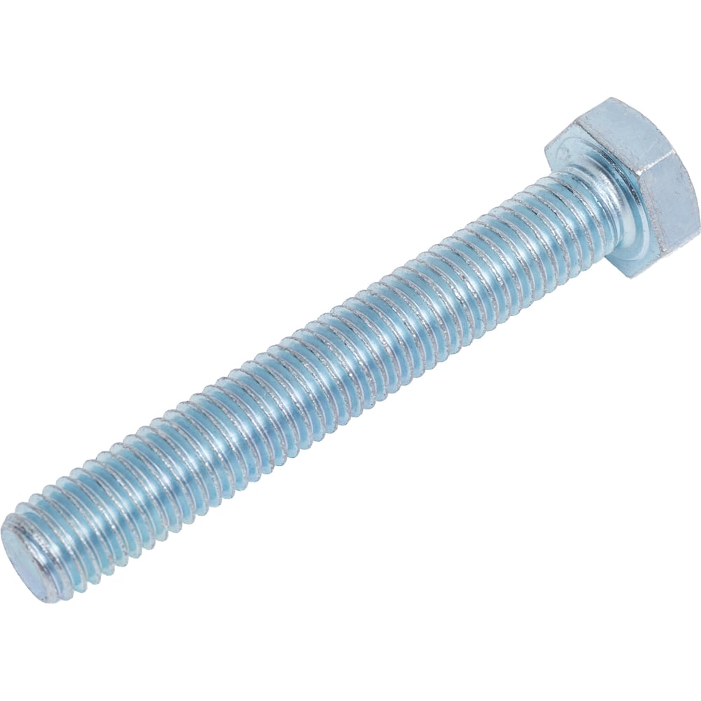 Изображение товара Болт ЦММ DIN 933 12x80 оцинкованный с полной резьбой 25 шт