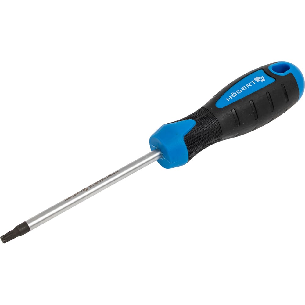 Изображение товара Отвертка HOEGERT TECHNIK TORX T25 100 мм сталь S2 профессиональная