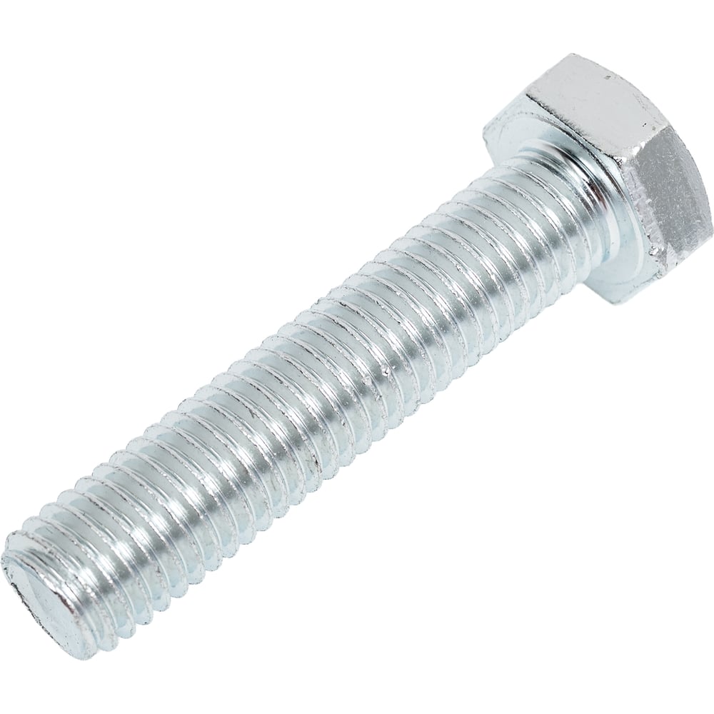 Изображение товара Болт ЦММ DIN 933 14x65 оцинкованный с полной резьбой 25 шт