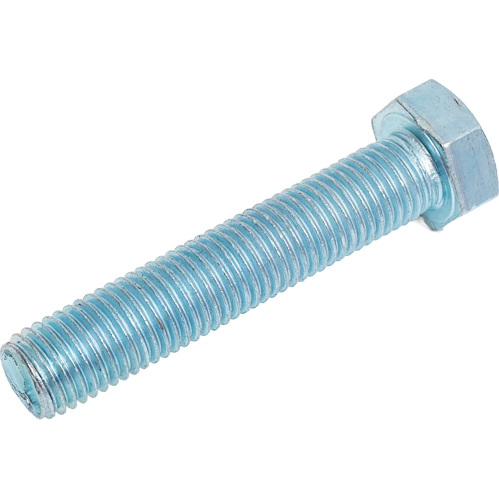 Изображение товара Болт ЦММ DIN 933 16x80 оцинкованный с полной резьбой 20 штук